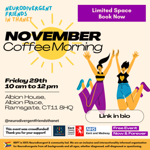 November coffee morning graphic