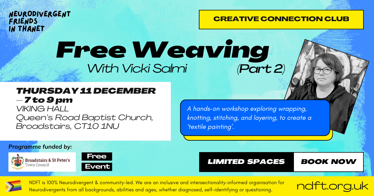 Creative Connection Club - Free Weaving part 2