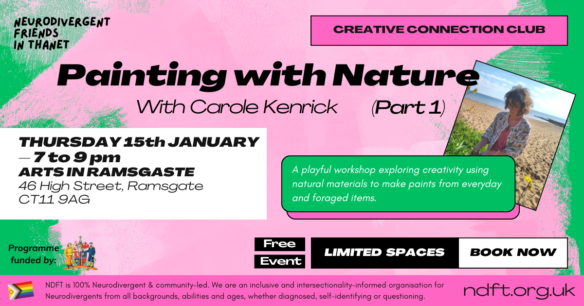 Creative Connection Club - Painting with Nature