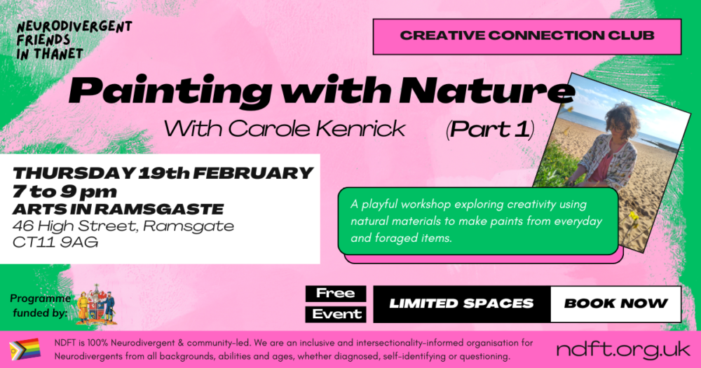 Creative Connection Club - Painting with nature part 1